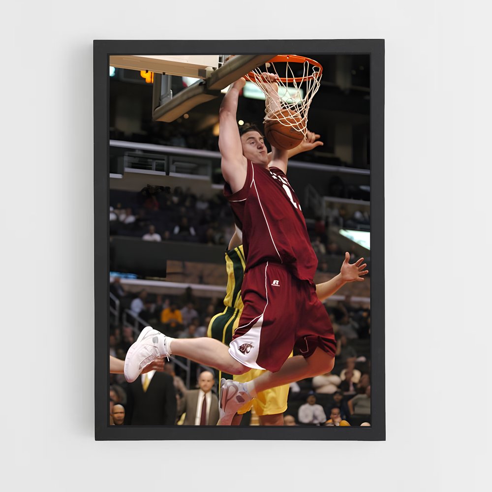 Poster Saut de Goliath – affiche Basketball (vue 2)
